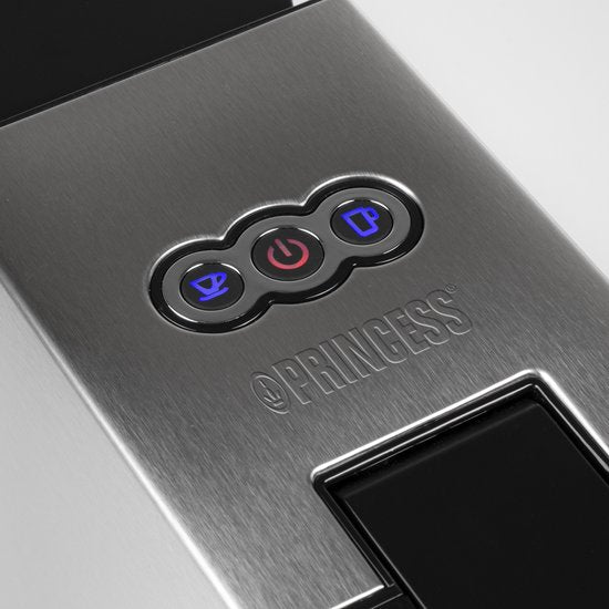 Princess 249451 Multi-Kapsel-Kaffeemaschine – 5-in-1 – Geeignet für Nespresso- und Dolce Gusto-Kapseln – Schwarz/Silber
