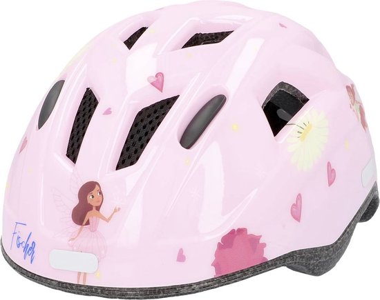 FISCHER FAHRRAD Plus Princess XS/S Kinderhelm Rosa Passform: XS/S Kopfumfang: 48-54 cm