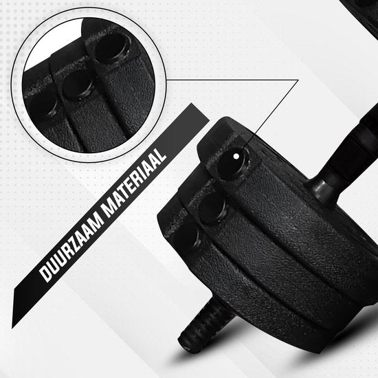 Fitby Kurzhanteln 20 KG - Kurzhantel - Hantelset - Verstellbare Kurzhanteln - Hantelset - Hantelset