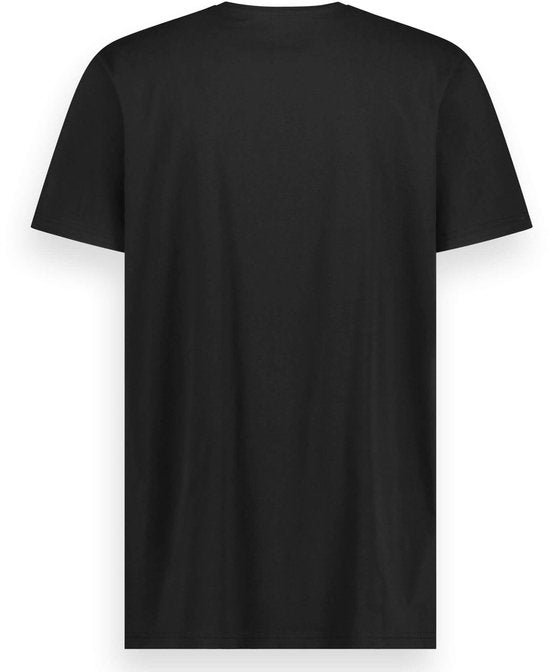 LEBASQ - Davis T-Shirt mit V-Ausschnitt 3er-Pack - Extra lang - Männer - Schwarz - Größe L