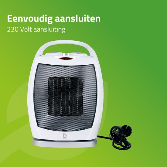 Bo-Camp - Keramische Heizung - Oszillierend - 450/900/1500 Watt