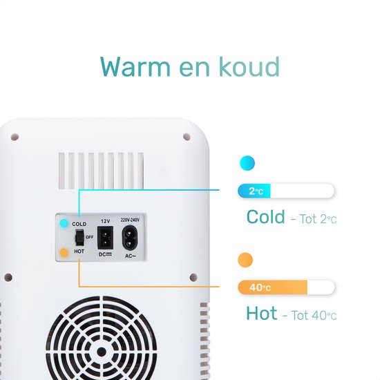 Soft&Silky Skincare Kühlschrank - Make-up-Kühlschrank - 6.5L - 2°C bis 40°C - Marmor - Organizer - Kühlschrank - Schönheit - Hautpflege