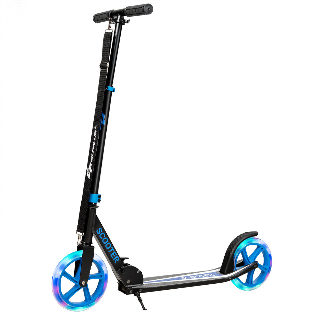 Coast Faltbare Stufe - Einstellbare Höhe - max 100kg - Blau - 34cm x 88cm