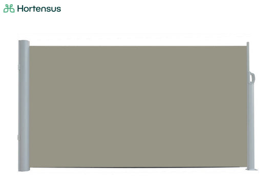 Hortensus ausziehbarer Windschutz - 180 x 300 cm - Beige