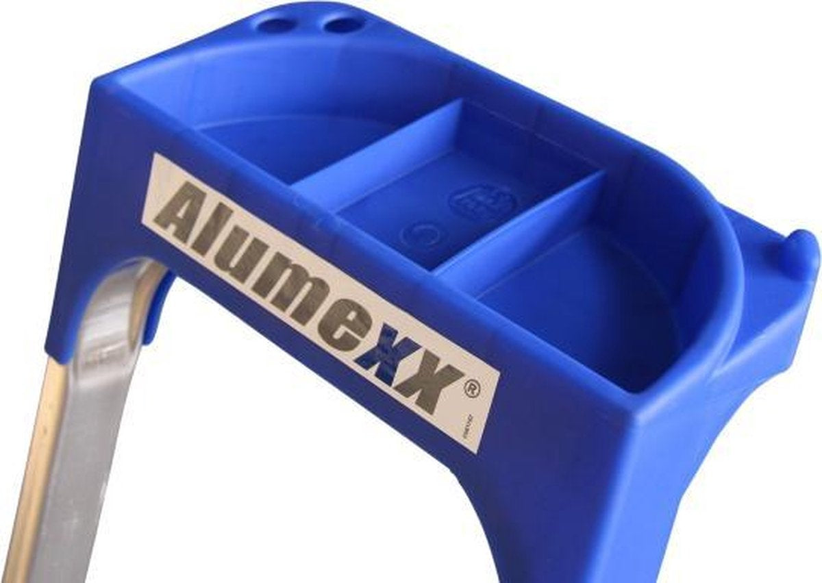 Alumexx Haushaltsleitern - 2 Trittstufen - Arbeitshöhe 240 cm
