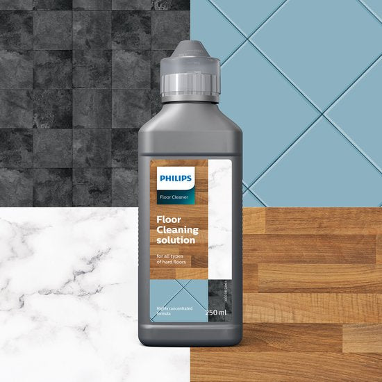 Philips - Kabelloser Staubsauger - AquaTrio Cordless 7000 Series XW7110/01 - Trocken- und Wischfunktion - Grau