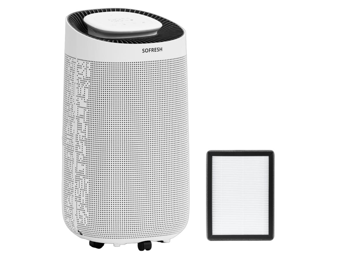 Sofresh Virgo 2-in-1 Luftentfeuchter und Luftreiniger – Kapazität 16 l – Weiß
