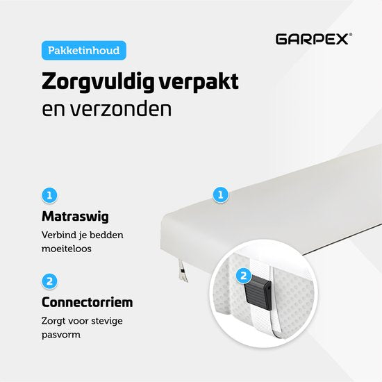 Garpex® Matratzenkeil - Bettumrandung - Liebesbrücke - Universal