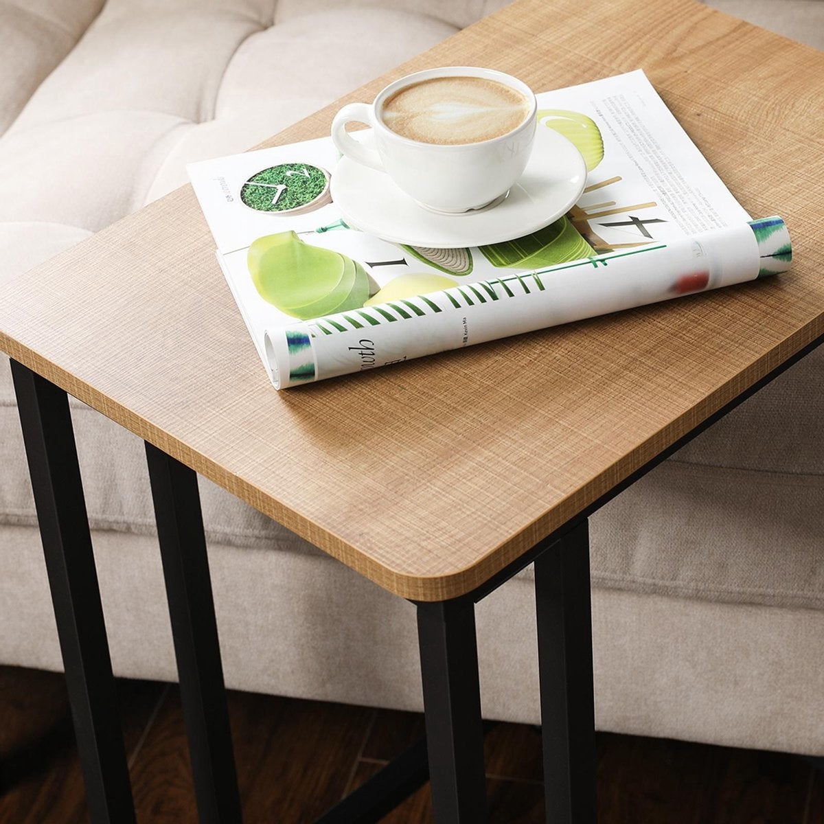 O'DADDYÂ® Beistelltisch - 50 x 35 x 55 cm - Mangoholz