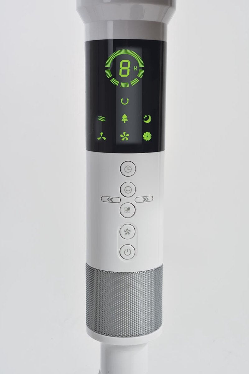 Solis Breeze 360Â° Standventilator 7582 - Standventilator mit Fernbedienung - Timerfunktion - 140 cm hoch - Weiß