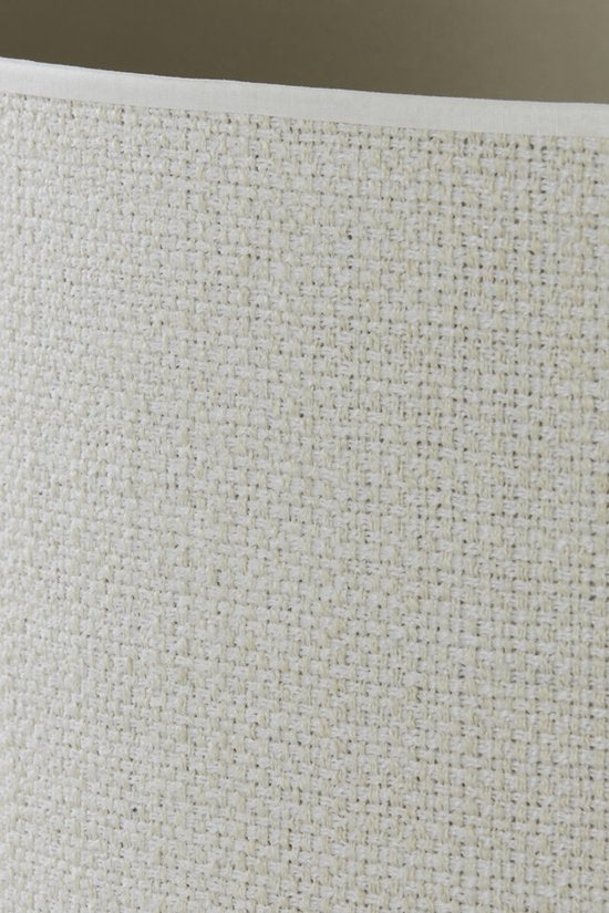 Licht & Wohnen Lampenschirm SAVERNA - Ø60x43cm - Weiß