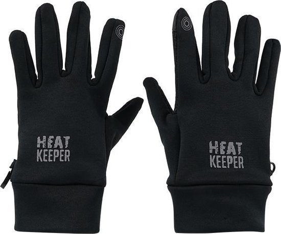 Heatkeeper Thermo-Sporthandschuhe für Herren – Schwarz S/M