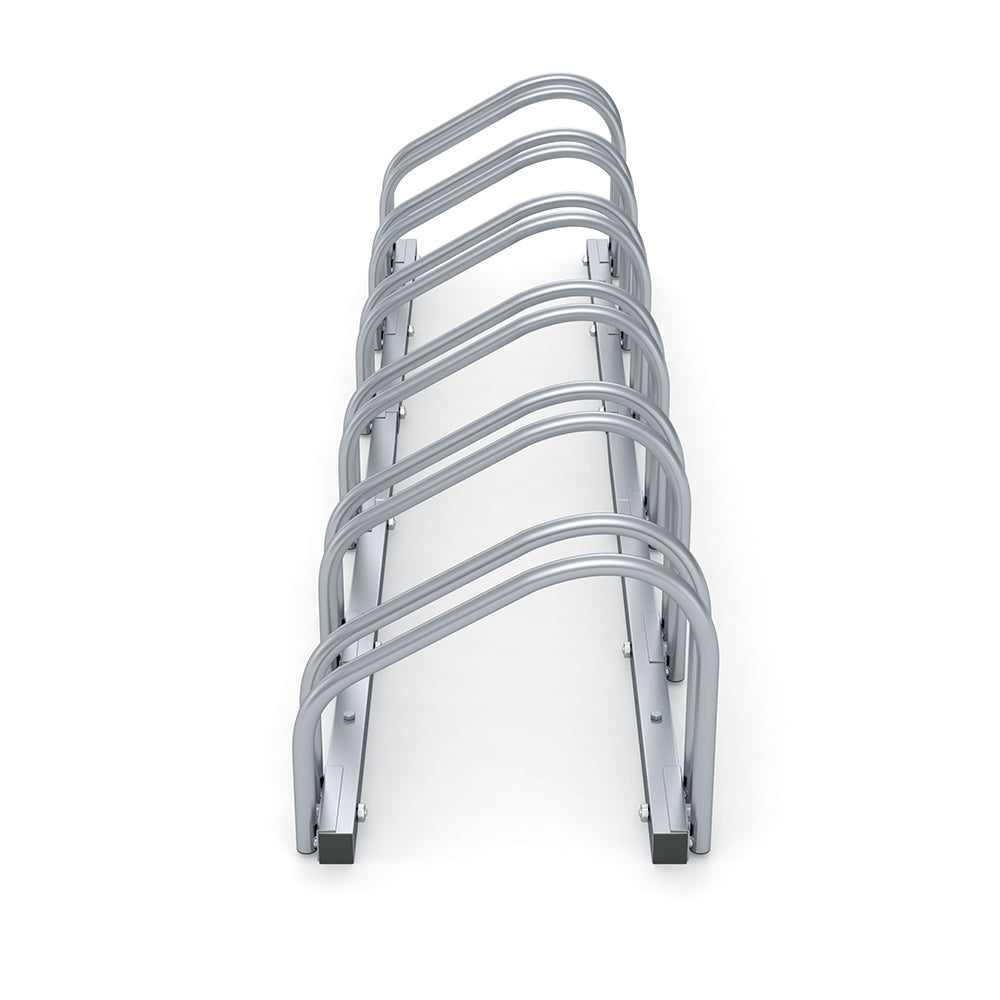 Monza Fahrradträger - Fahrradaufbewahrung - für 6 Fahrräder - 160x32x27 cm - Fahrradträger aus Metall