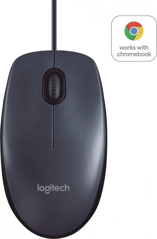 Logitech B100 – Maus – Schwarz