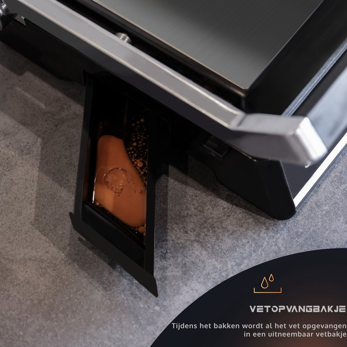 JAP Integrill - Intelligenter Kontaktgrill - Spülmaschinenfest - 180Â¬âˆ« schwenkbar - Mit abnehmbaren Platten - Toastvorrichtung