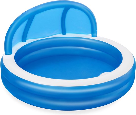 Bestway – Schwimmbecken – mit – Überdachung – „Sommertage“ – 241 × 140 – cm
