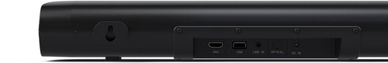Sharp HT-SB107 2.0 Soundbar – 90 W – kompakt – Bluetooth – schwarz