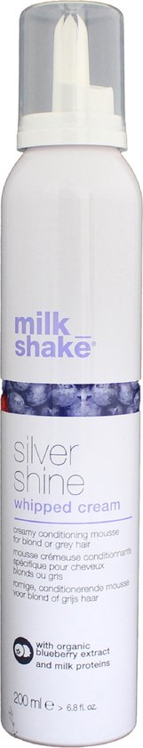Milk Shake – Schaum-Conditioner „Silver Shine“ für blondes und graues Haar (200 ml)