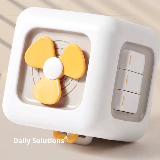 Daily Solutions® Activity cube - Montessori-Kinderspielzeug - Sensorisches Spielzeug - Pädagogisches Spielzeug - Spielspaß