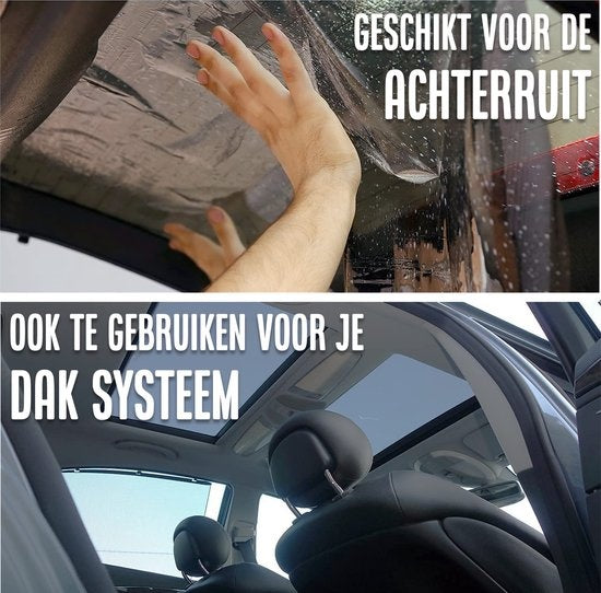 Homewell Autoscheibenfolie HR++ 75x300 - Tönungsfolie | Sonnenschutz Autofolie - Verdunkelung 10%