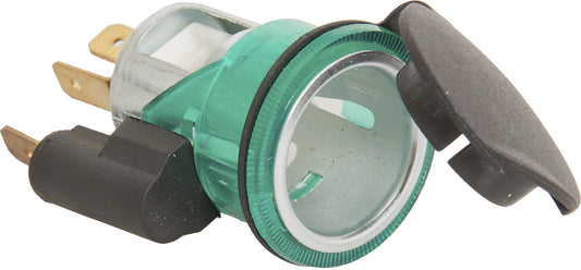 Zigarettenanzünder mit Licht 12V - Flachanschluss