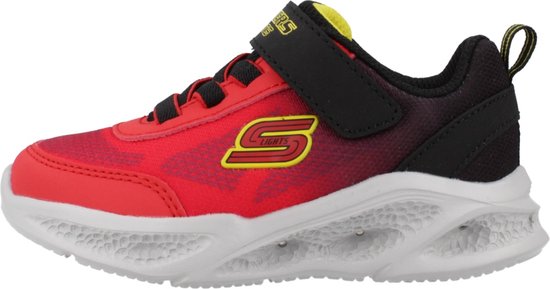 Skechers Meteor-Lights – Krendox 401495N-RDBK, für Jungen, Rot, Sneaker, Sportschuhe, Größe: 25
