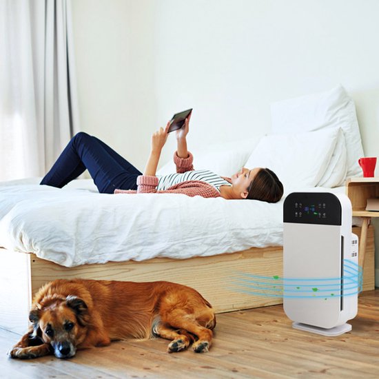 MediaShop AirPurifier Deluxe Luftreiniger 40 m² Weiß