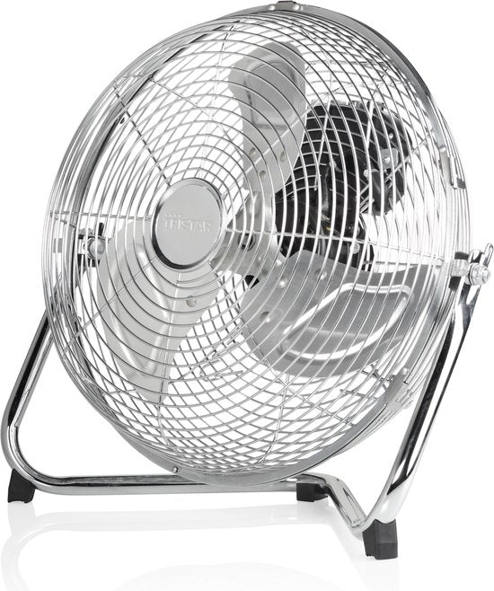Tristar Standventilator 30 cm – 3 Geschwindigkeitsstufen – Boxventilator – um 130° neigbar – Metall – VE-5933