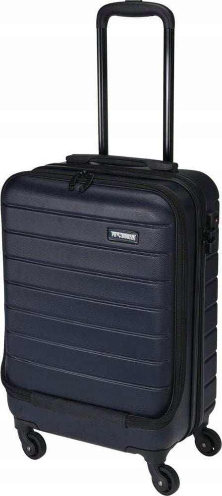 Proworld - Handgepäckkoffer - 37 Liter - 35 x 22 x 55,5 cm - Schwarz