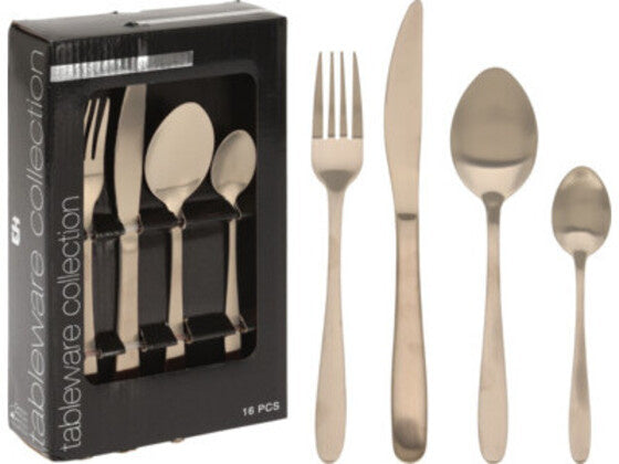 Tableware Collection Besteckset - 16 Teile - Silber