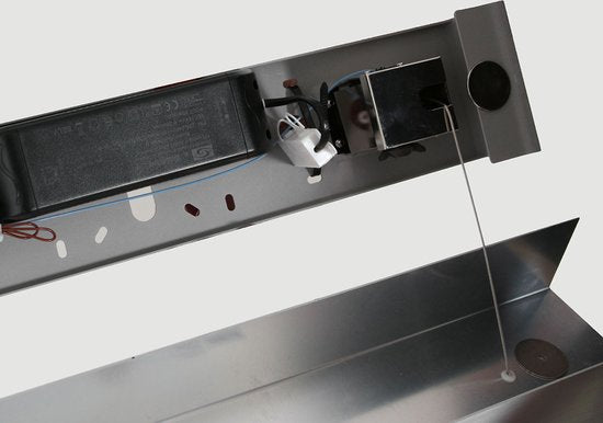 Hängeleuchte Bloc 3297ST aus Stahl, 171 cm, höhenverstellbar mit Kabelaufzug von Steinhauer, modernes Design, dimmbar mit externem Dimmer