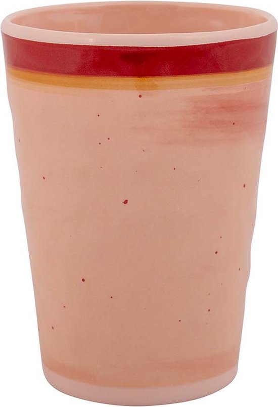 Bo-Camp – Becher – Halo – 400 ml – 4 Stück – Melamin – Terra