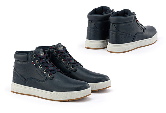 Milanoro High Sneakers - Größe 43 - Marineblau