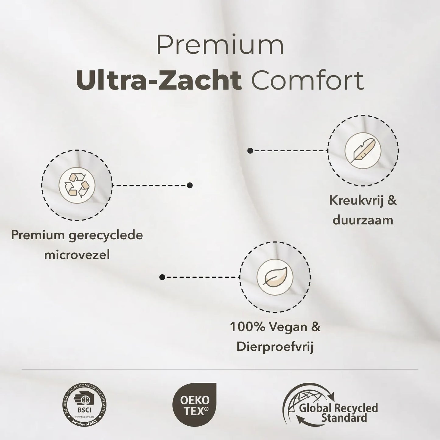 Sjumo - Seidenglattes Spannbetttuch - 90x200/210 cm - Weißer Baumwollsatin - Hochwertiger Glanz & Seidenweich - Antiallergisch & Atmungsaktiv - Komfort in Luxushotelqualität
