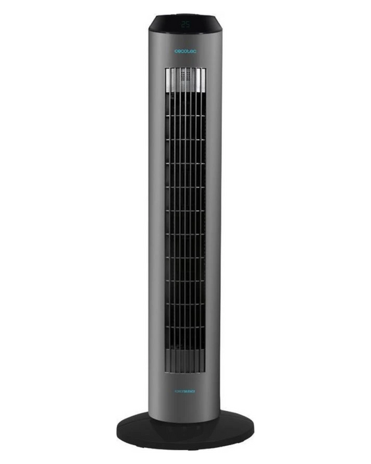 Cecotec Turmventilator 8190 - EnergySilence - Skyline Ionic - 96 cm hoch - Schwarz