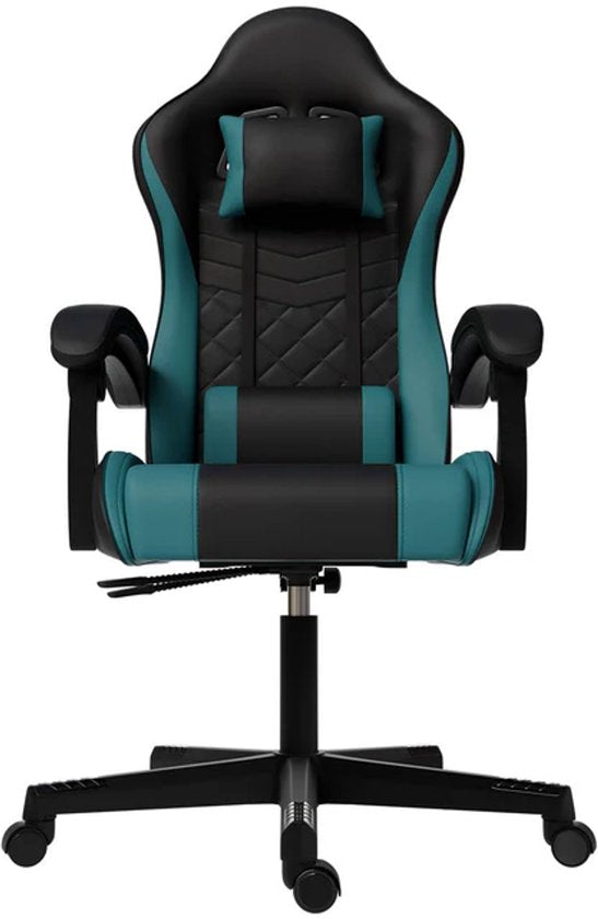 Gaming-Stuhl / Bürostuhl HyperSeat - Schwarz / Türkis