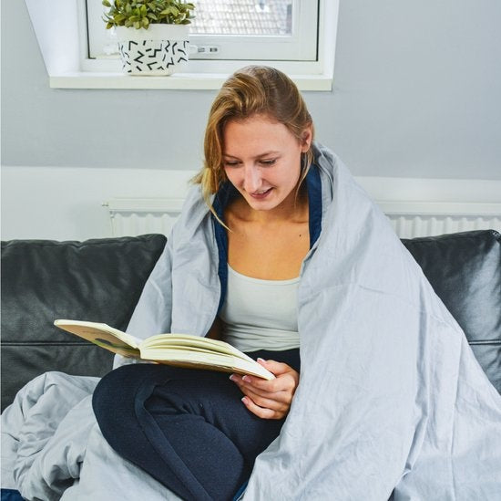 EL Life Hantelbettbezug 150 x 210 cm - Bezug aus 100% OEKO-TEX Baumwolle