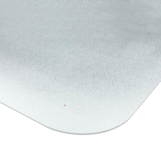 BRASQ Bürostuhlmatte CM200 - Transparent - 120x150 cm - Hochwertiges PVC - Bodenschutzmittel für harte Böden