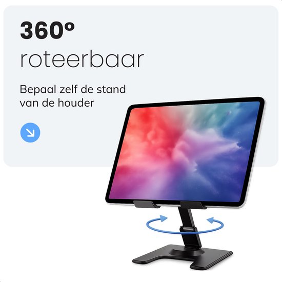 Luft Tablet-Halter - Bis zu 13 Zoll - Tablet-Ständer - iPad-Halter - Samsung Tablet - Stativ