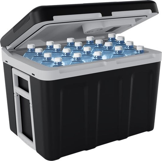 Auronic Elektrische Kühlbox - 40L - 12V und 240V - Schwarz