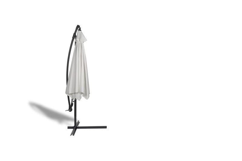 Lifa Garden Hängesonnenschirm - 300 cm Durchmesser x 250 cm Höhe - cremefarben