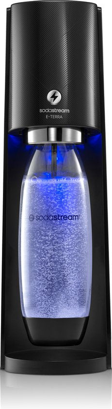 Sodastream Sprudelwassermaschine E-Terra Schwarz