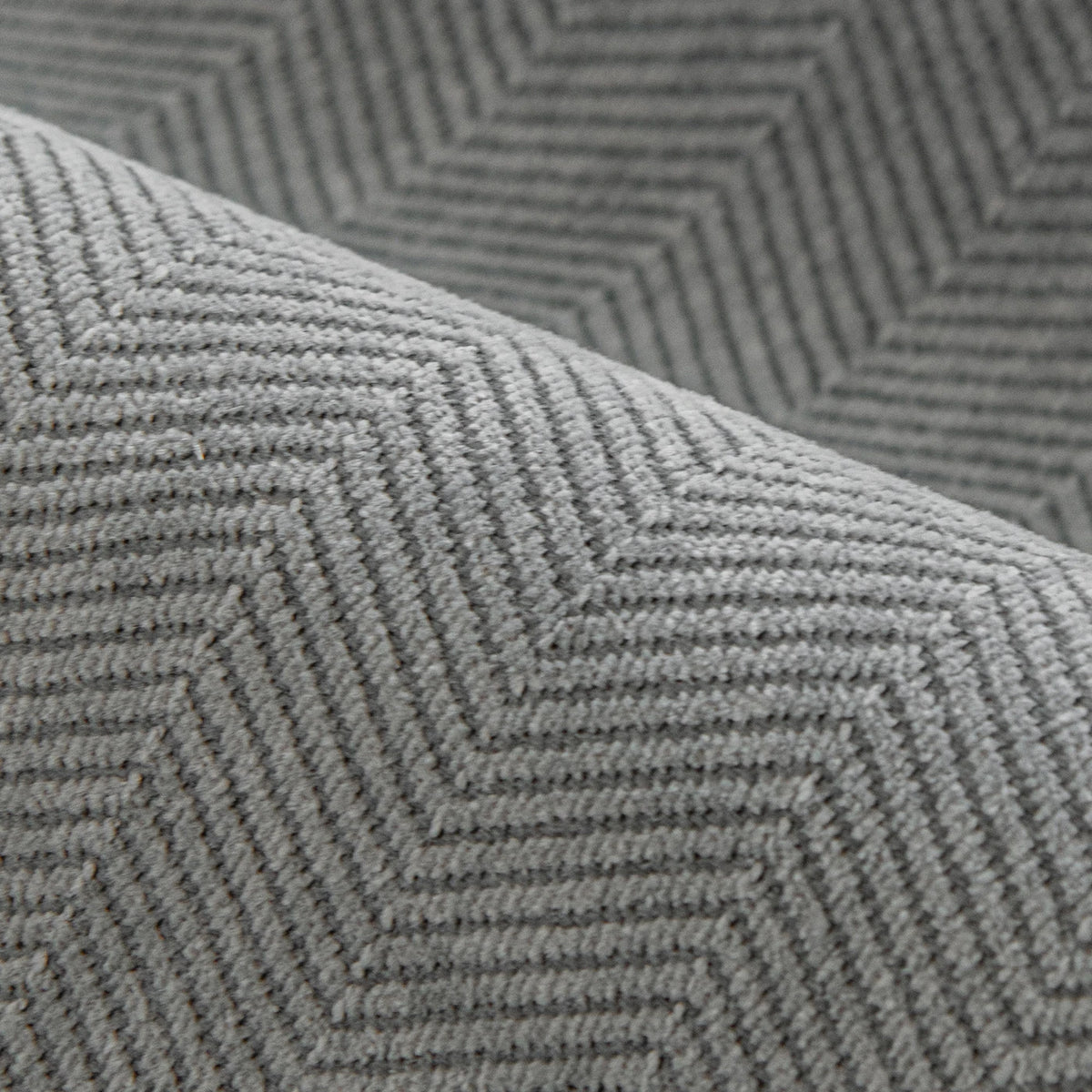 Ochama Sofabezug nur für den Sitzbereich – rutschfest – 70 x 180 cm – Polyester – Grau