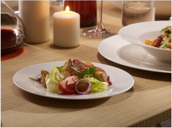 Villeroy & Boch For Me Frühstücksteller 23 cm – Porzellan/weiß