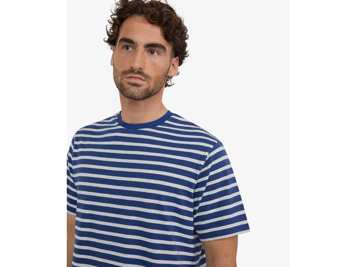McGregor Strips T-Shirt – Worker Blue – Größe S