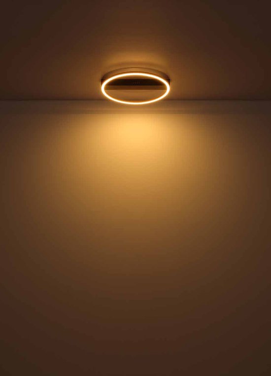 Globo - Deckenleuchte - Gunther - schwarz - Metall - LED - 48461-20R