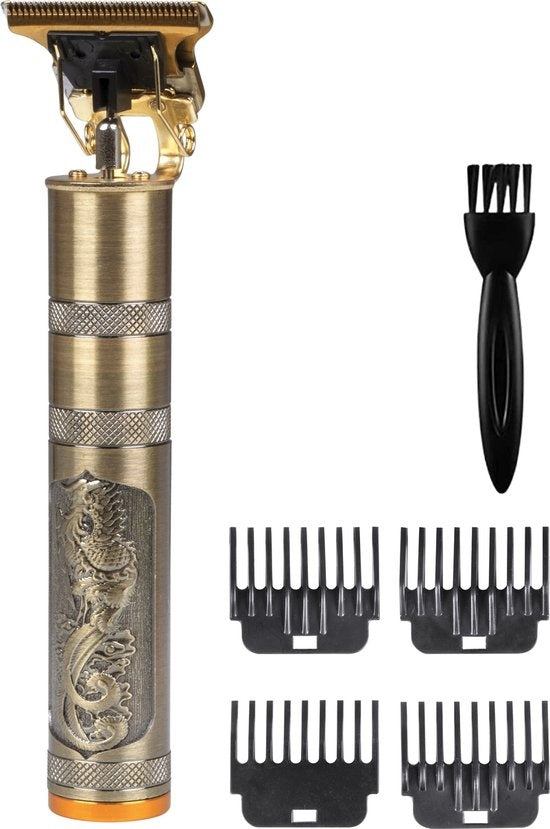 Nuvance - Haarschneider Männer - Kopfhaarschneider - Inklusive 4 Aufsätze - Barttrimmer und Haartrimmer Männer - Usb Wiederaufladbar