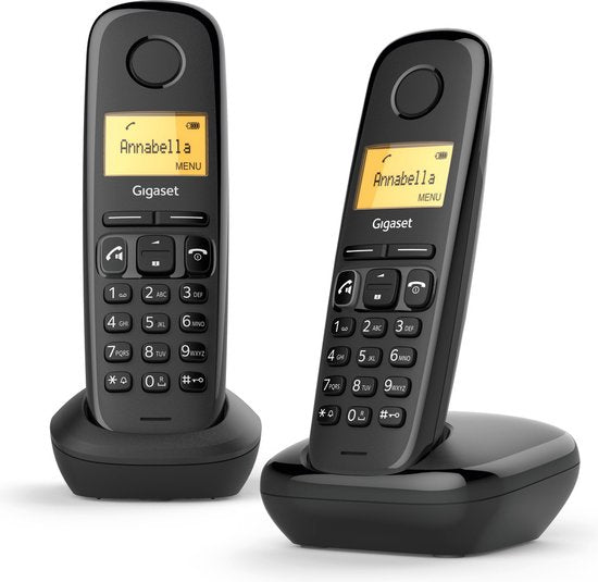 Gigaset A270 – Duo-DECT-Telefon – Schwarz
