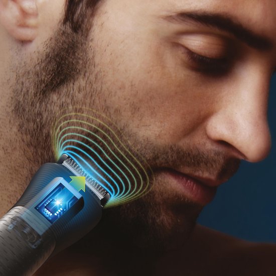 Philips All-in-One Series 9000 MG9540/15 – 13-in-1 – Multigroom – Barttrimmer – Für Bart, Körper und Haare – mit OneBlade – Dunkelgrau