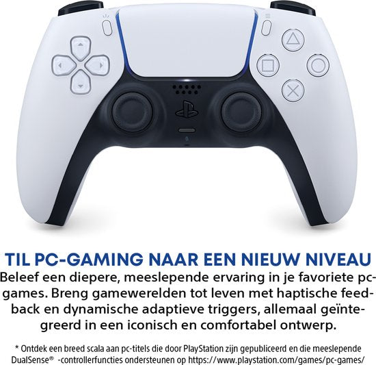Sony PS5 DualSense Wireless-Controller – Weiß